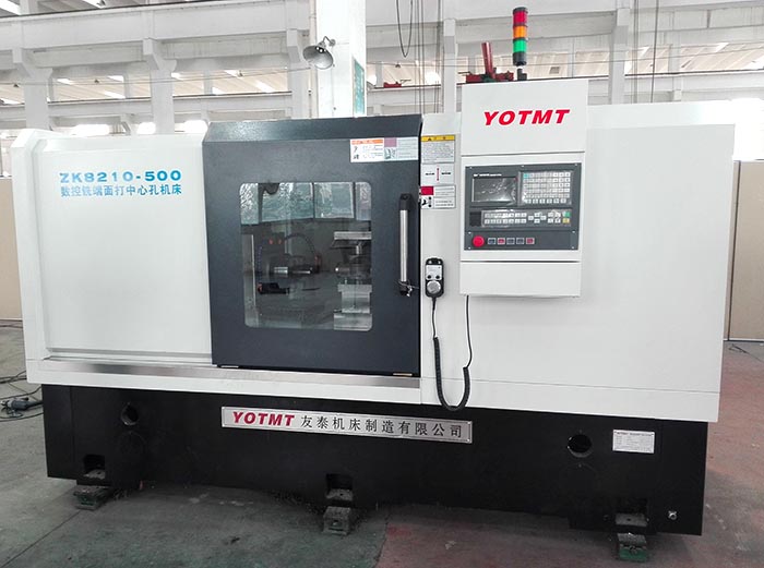 電動三輪車(chē)後橋數控專(zhuan)用機床正面(miàn)圖