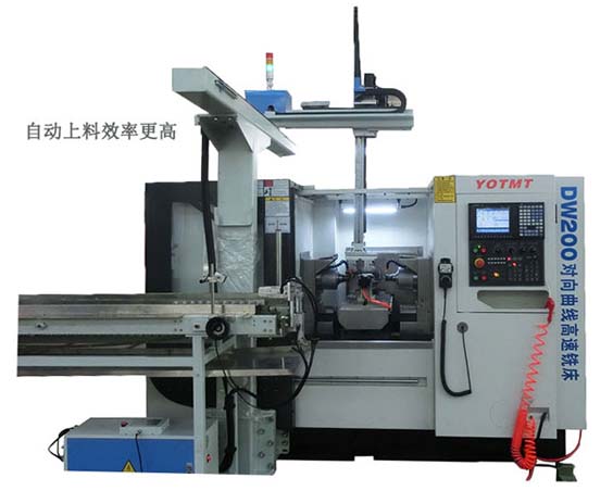DW200對向(xiàng)曲線高速銑(xǐ)床